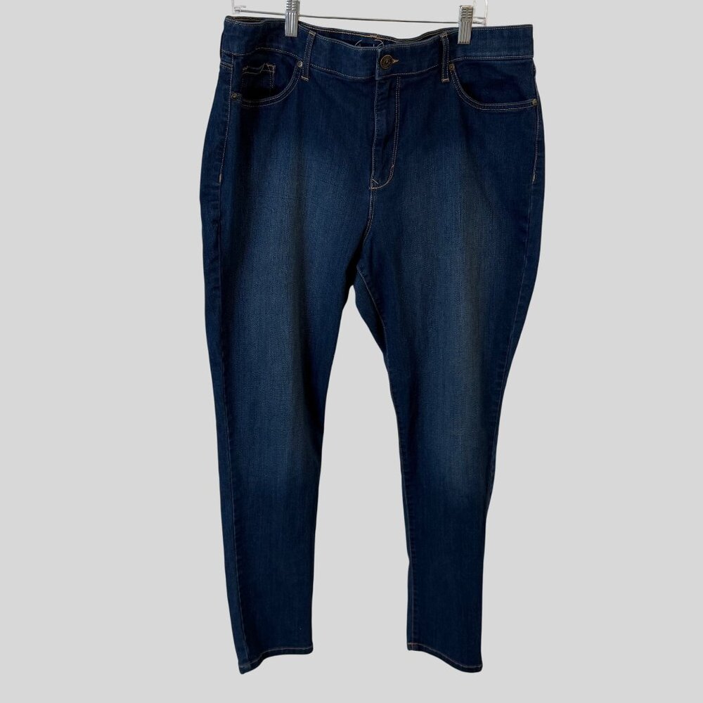 Gloria Vanderbilt Size 18 Stretch All-Around Slimming Denim Jeans